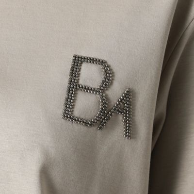 ビーズＢＡ刺繍　半袖Ｔシャツ（２８７７ＴＹ１８）