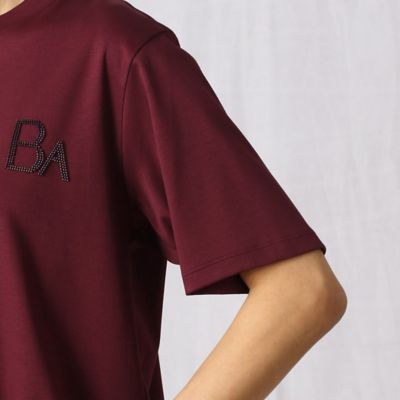 ビーズＢＡ刺繍　半袖Ｔシャツ（２８７７ＴＹ１８）
