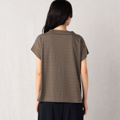 〔　＋サイズ　〕　フィレンツェモチーフ　ふくれ刺繍Ｔシャツ（２８７８ＴＣ０７）