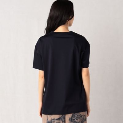 〔　＋サイズ　〕　フィレンツェモチーフ　ドローイング刺繍ボクシィＴシャツ（２８７８ＴＣ１０）