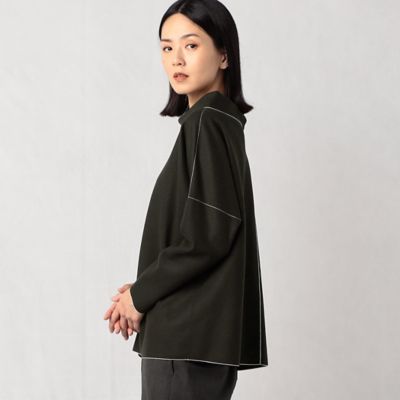 ＜BASILE28 (Women)＞〔＋サイズ〕ＩＣＬ　ロールネックプルオーバー（２８７９ＥＡ０４）