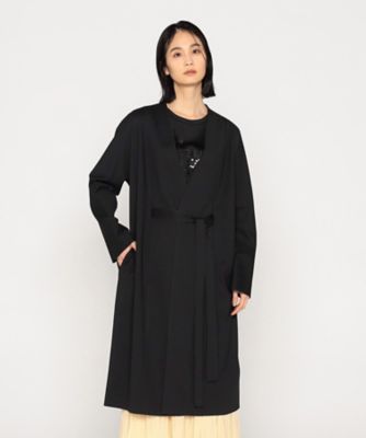 ＜BASILE28 (Women)＞〔　＋サイズ　〕　トリコットリバーポンチ　コート（２８８０ＭＫ０３）