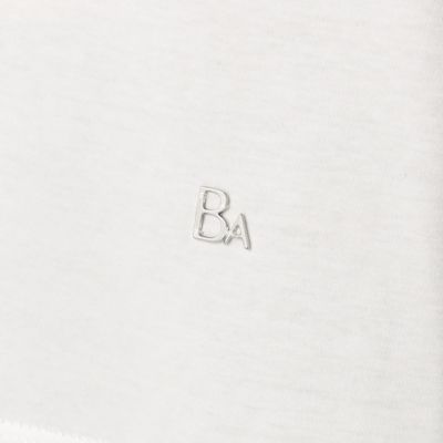〔＋サイズ〕プレミアムスムース　ニットリブ付き半袖Ｔシャツ（２８８０ＴＡ０３）