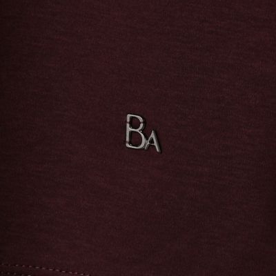 〔＋サイズ〕プレミアムスムース　ニットリブ付き半袖Ｔシャツ（２８８０ＴＡ０３）