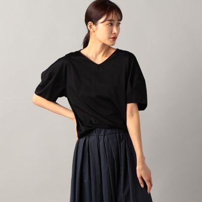 ＜BASILE28 (Women)＞〔　＋サイズ　〕　ランタンスリーブ　Ｔシャツ（２８８０ＴＣ１１）