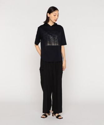 〔　＋サイズ　〕　プレミアムスムース　フードＴシャツ（２８８０ＴＧ０３）