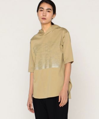 〔　＋サイズ　〕　プレミアムスムース　フードＴシャツ（２８８０ＴＧ０３）