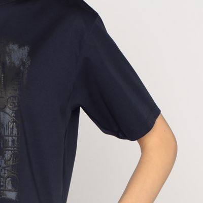 〔　＋サイズ　〕　プレミアムスムース　グラデーションプリントＴシャツ（２８８０ＴＧ１２）