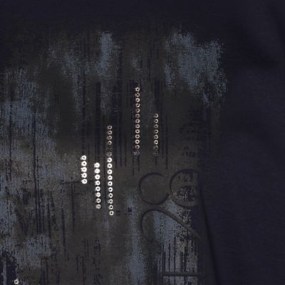 〔　＋サイズ　〕　プレミアムスムース　グラデーションプリントＴシャツ（２８８０ＴＧ１２）