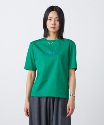 ＋サイズ 〕 ドライフィール天竺 Ciao！Tシャツ