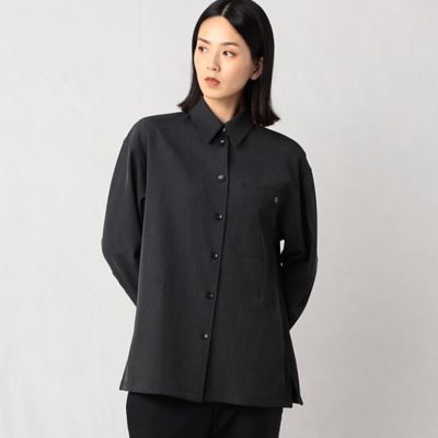 〔＋サイズ〕キャバルリーツイル　オーバーサイズシャツ（２８８１ＨＡ０６）