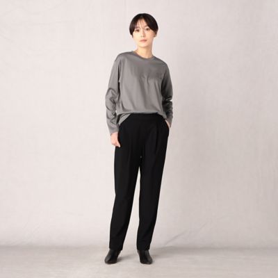 〔　＋サイズ　〕　ナノハイテンション　セミテーパードパンツ（２８８２ＰＥ０９）