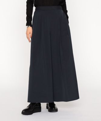 ＜BASILE28 (Women)＞〔　＋サイズ　〕　メモリータフタ　ワイドパンツ（２８８２ＰＭ０４）