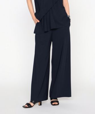 ＜BASILE28 (Women)＞〔　＋サイズ　〕　ユーロジャージー　パンツ（２８８２ＰＭ１１）