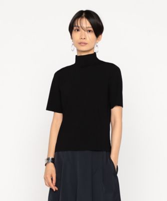 ＜BASILE28 (Women)＞〔　＋サイズ　〕　レーヨンストレッチ　ハイネックニット（２８８３ＩＭ０５）