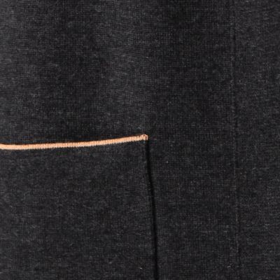 〔＋サイズ〕接結ニット　ロングカーディガン（２８８４ＩＡ１３）