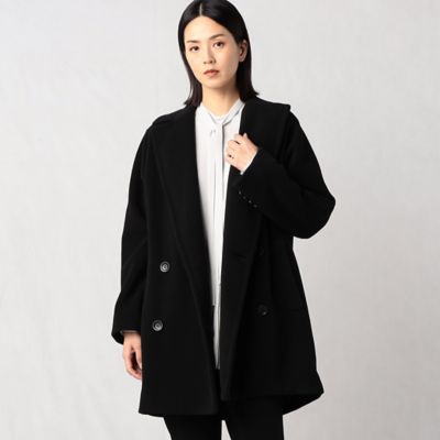 ＜BASILE28 (Women)＞〔＋サイズ〕ムースダンボール　オーバーサイズコート（２８８８ＭＡ０６）
