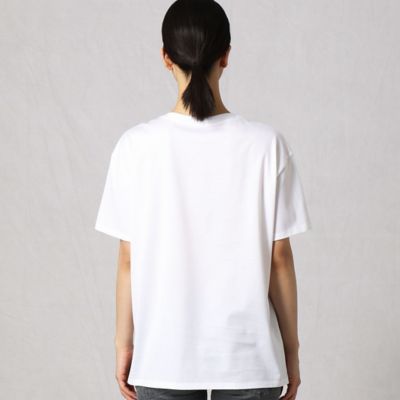 短冊れんげプリント　半袖Ｔシャツ（２８９３ＴＹ１２）