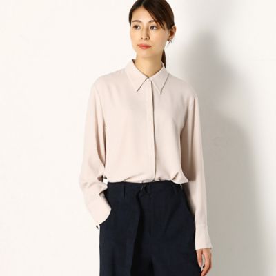 〔ＴＡＬＬサイズ〕ソアパールバックサテン　シャツ（３４０１ＨＹ０１）
