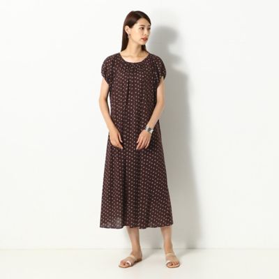 ＜COMME CA TALL (Women/大きいサイズ)＞〔ＴＡＬＬサイズ〕プロヴァンスフラワージャージープリント　ドレス（３４０１ＯＡ０１）