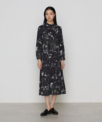 買い誠実 toga archives大理石ワンピース この上ない ワンピース