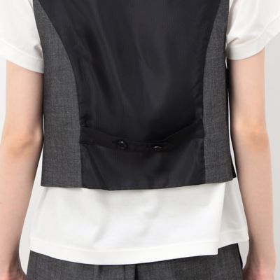 〔　ＴＡＬＬサイズ　〕　【セットアップ対応】ピンヘッド２ＷＡＹストレッチ　ベスト（３４０１ＶＥ０１）
