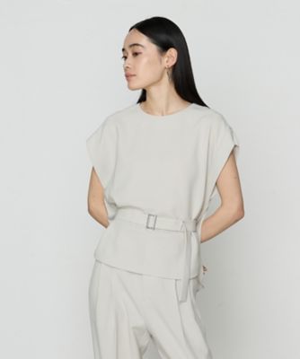 COMME CA TALL (Women/大きいサイズ)/コムサ トール 〔　ＴＡＬＬサイズ　〕　【セットアップ対応】アチェローザダブルクロス　ブラウス（３４０２ＨＫ１２）