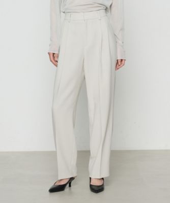 COMME CA TALL (Women/大きいサイズ)/コムサ トール 〔　ＴＡＬＬサイズ　〕　【セットアップ対応】アチェローザダブルクロス　パンツ（３４０２ＰＫ０３）