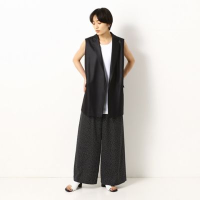 〔ＴＡＬＬサイズ〕ポリエステルドットプリント　パンツ（３４０２ＰＺ０２）