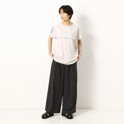 〔ＴＡＬＬサイズ〕ポリエステルドットプリント　パンツ（３４０２ＰＺ０２）