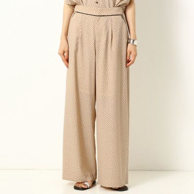 〔ＴＡＬＬサイズ〕ポリエステルドットプリント　パンツ（３４０２ＰＺ０２）