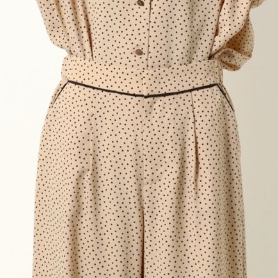 〔ＴＡＬＬサイズ〕ポリエステルドットプリント　パンツ（３４０２ＰＺ０２）
