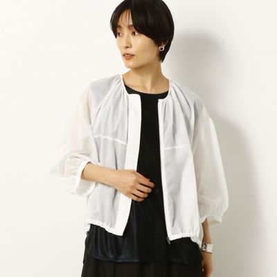 ＜COMME CA TALL (Women/大きいサイズ)＞〔ＴＡＬＬサイズ〕ＴＣローン　ブルゾン（３４０２ＶＺ０３）