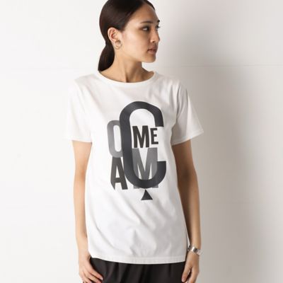 ＜COMME CA TALL (Women/大きいサイズ)＞〔ＴＡＬＬサイズ〕ビッグロゴ　Ｔシャツ（３４０３ＥＷ０１）