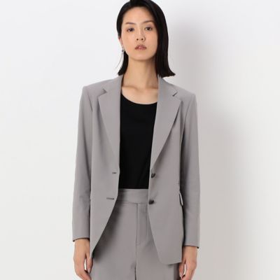 ＜COMME CA TALL (Women/大きいサイズ)＞〔ＴＡＬＬサイズ〕メリルハイテンション　ジャケット（３４０３ＧＡ０２）