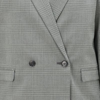 〔　ＴＡＬＬサイズ　〕　【セットアップ対応】グレンチェックストレッチ　ジャケット（３４０３ＧＥ０７）