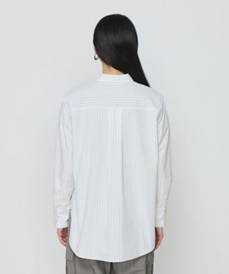 〔　ＴＡＬＬサイズ　〕　ストライプタイプライター／バルキーオックスフォード　クシャツ（３４０３ＨＫ０８）