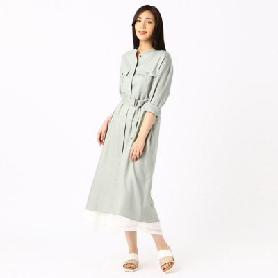 ロングシャツワンピース（３４０３ＨＰ０１） | ファッション・服 | 三越伊勢丹オンラインストア・通販【公式】