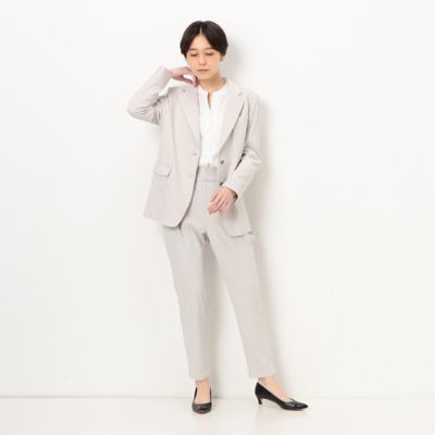 〔　ＴＡＬＬサイズ　〕　【セットアップ対応】メリルハイテンション　クロップトパンツ（３４０３ＰＣ０２）
