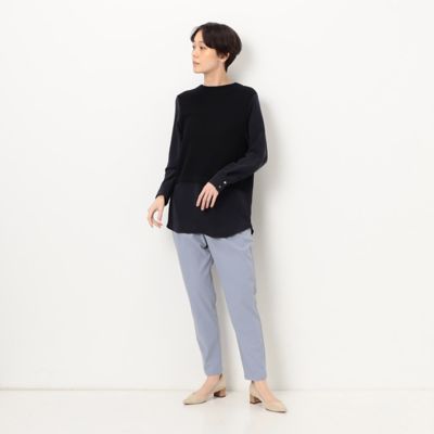 〔　ＴＡＬＬサイズ　〕　【セットアップ対応】メリルハイテンション　クロップトパンツ（３４０３ＰＣ０２）