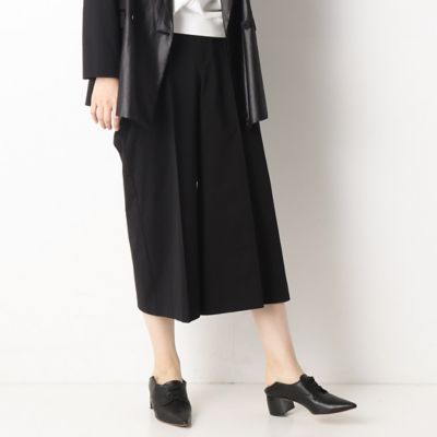 ＜COMME CA TALL (Women/大きいサイズ)＞〔ＴＡＬＬサイズ〕【セットアップ対応】ハイゲージジャージー　ピンタックパンツ（３４０３ＰＷ０３）