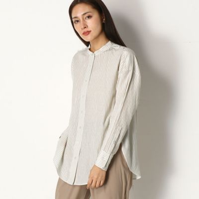 〔ＴＡＬＬサイズ〕プロックスストライプ　ニット付シャツ（３４０４ＨＹ０５）