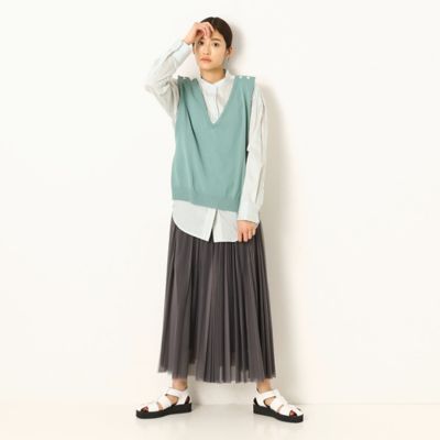 〔ＴＡＬＬサイズ〕プロックスストライプ　ニット付シャツ（３４０４ＨＹ０５）