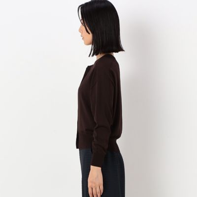 〔ＴＡＬＬサイズ〕キーネック　カーディガン（３４０４ＩＡ０１）
