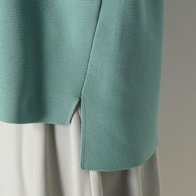 〔ＴＡＬＬサイズ〕袖スリット　ニットプルオーバー（３４０４ＩＹ０４）