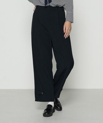 ＜COMME CA TALL (Women/大きいサイズ)＞〔　ＴＡＬＬサイズ　〕　トリアセビンテージツイル　パンツ（３４０４ＰＭ０８）