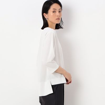 〔ＴＡＬＬサイズ〕ポンチ　七分袖カットソープルオーバー（３４０５ＥＡ０６）