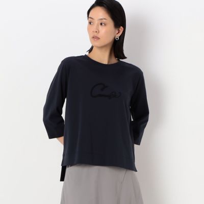 〔ＴＡＬＬサイズ〕ポンチ　七分袖カットソープルオーバー（３４０５ＥＡ０６）