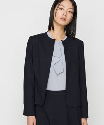 ＜COMME CA TALL (Women/大きいサイズ)＞〔　ＴＡＬＬサイズ　〕　【セットアップ対応】ウールジョーゼット　ジャケット（３４０５ＧＩ０４）