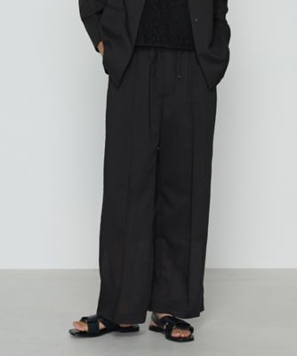 COMME CA TALL (Women/大きいサイズ)/コムサ トール 〔　ＴＡＬＬサイズ　〕　【セットアップ対応】シアーボイルストライプ　パンツ（３４０５ＰＫ０９）